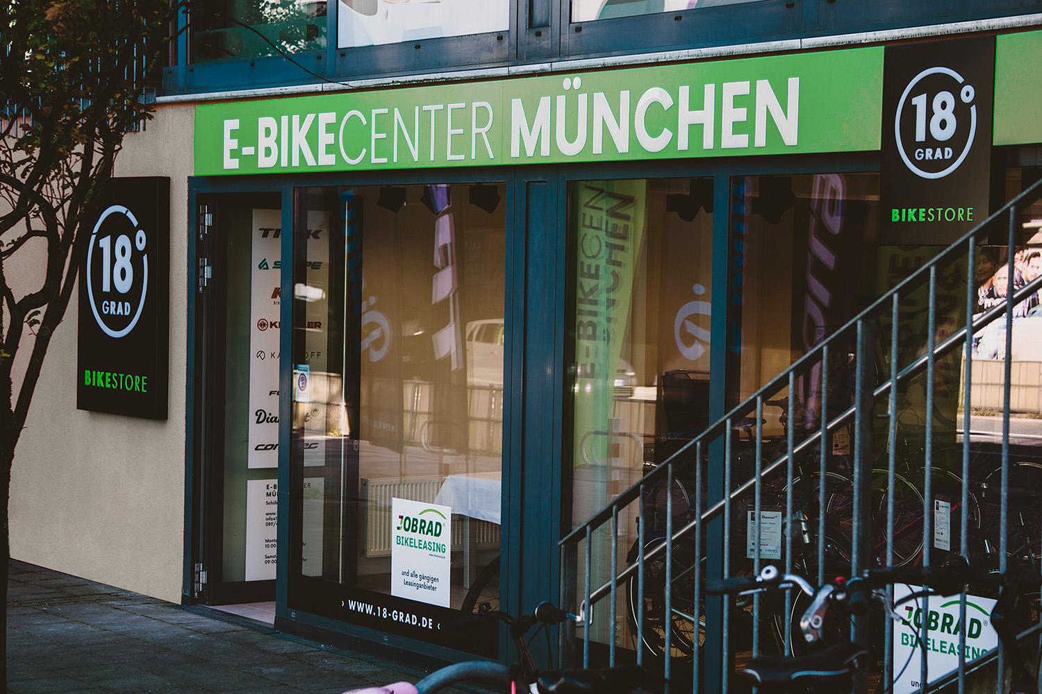 18 GRAD E-Bike Center München West in Obermenzing 18 GRAD E-Bike Center München West - Obermenzing