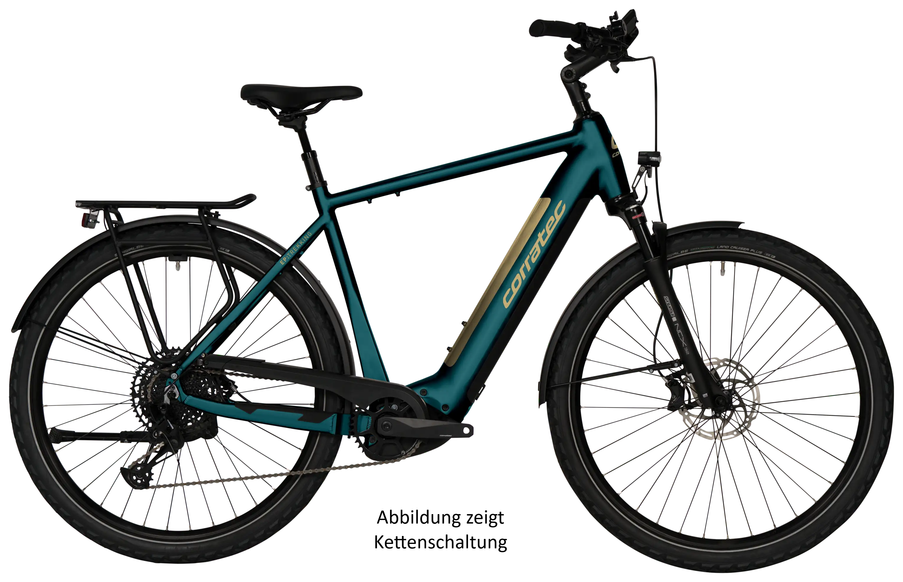 Corratec E-Power Trekking 28 CX8 Belt Diamant 